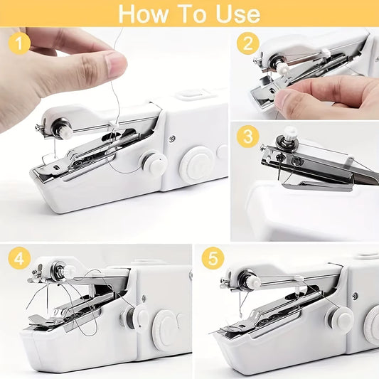 1PC Mini Handheld Sewing Machine