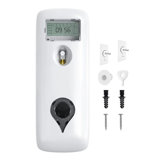 300ml Wall-Mounted Automatic Liquid Air Freshener Dispenser with LCD