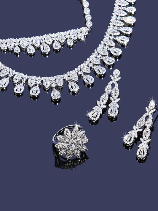Purilite Select – 2025 Elegant Dubai Bridal Jewelry Set