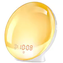 Wake-Up Light Alarm Clock with Sunrise/Sunset Simulation