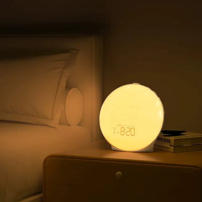 Wake-Up Light Sunrise Alarm Clock with Night Light
