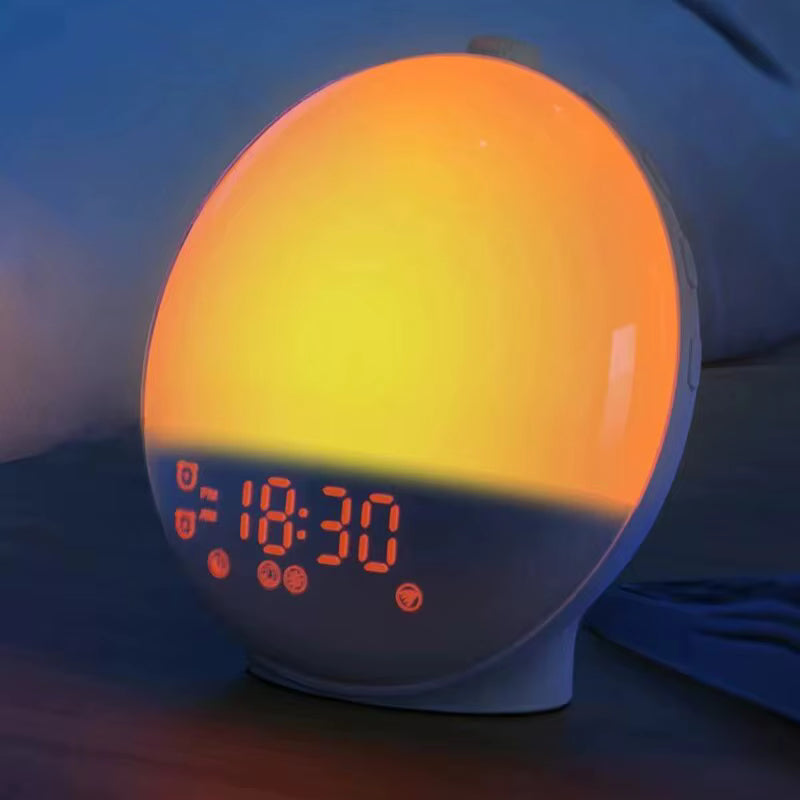 Wake-Up Light Sunrise Alarm Clock with Night Light