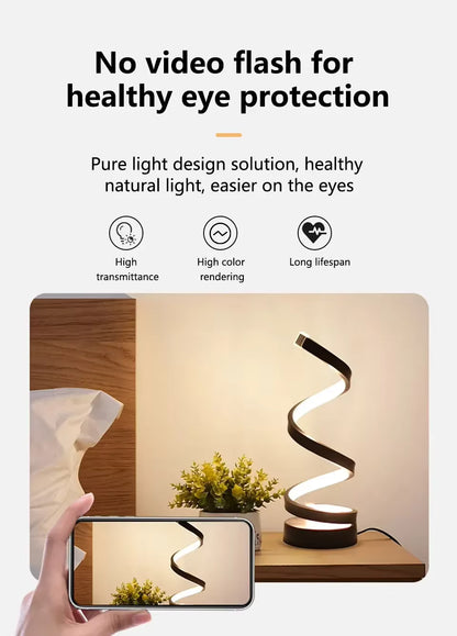 Creative Spiral LED Night Light