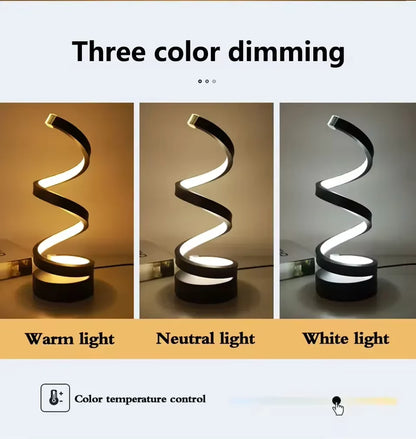 Creative Spiral LED Night Light
