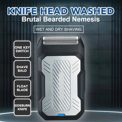 Man Beard Shaver Epilator Electric 3D Floating Hair Trimmer