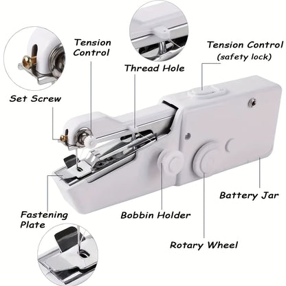 1PC Mini Handheld Sewing Machine