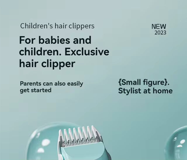 Baby Hair Clipper Silent Electric Hair Trimmer