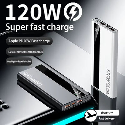 200000mAh 120W Super Fast Charging Power Bank