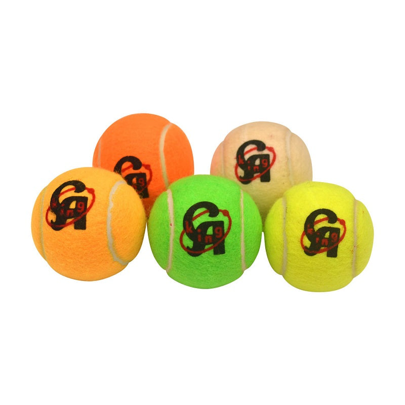 KING (Pack of 12) CA Cricket Tennis Balls