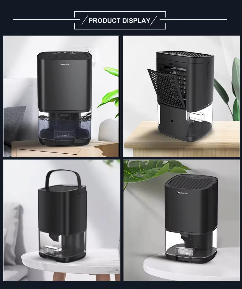 Portable Air Dehumidifier with Colorful Lights