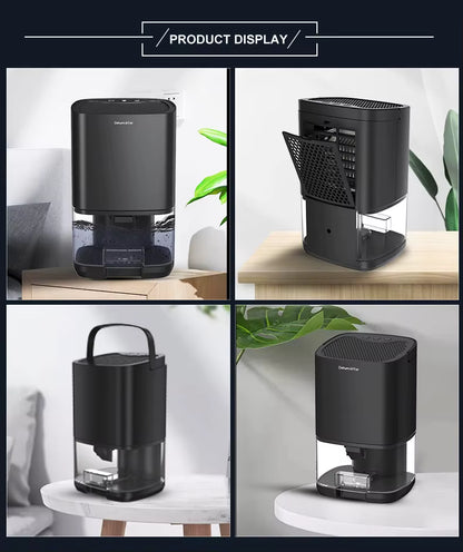 Portable Air Dehumidifier with Colorful Lights