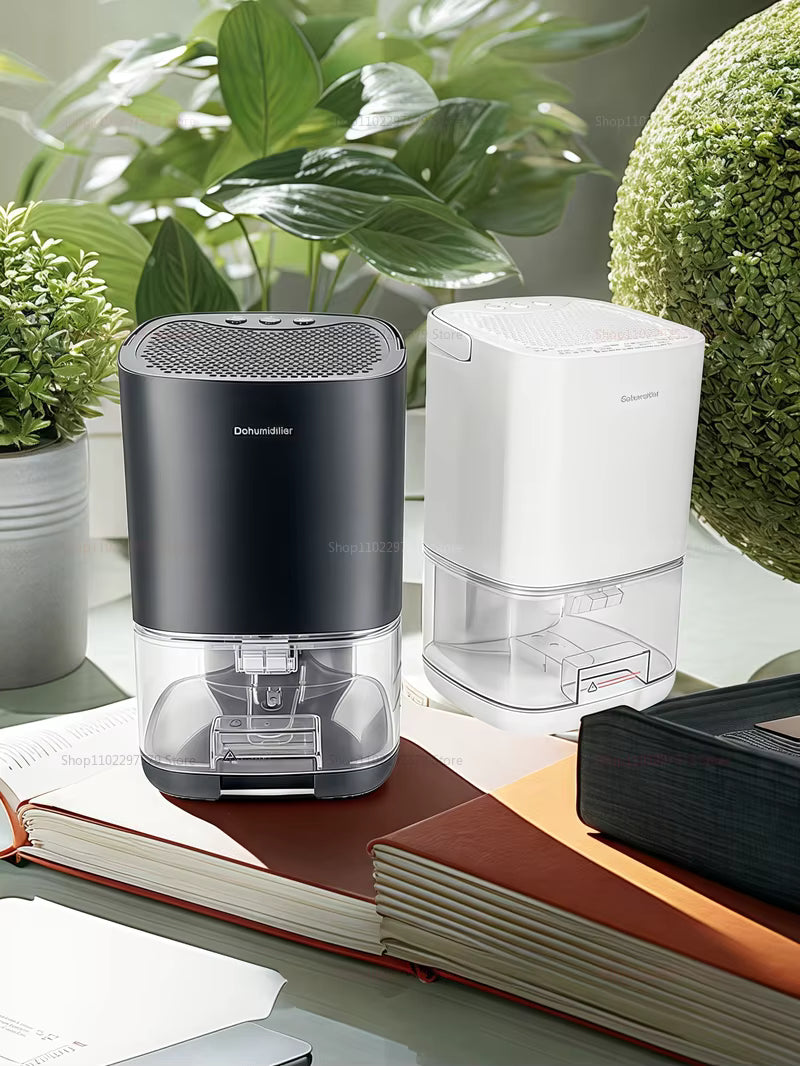 Portable Air Dehumidifier with LED Display & Washable Filter