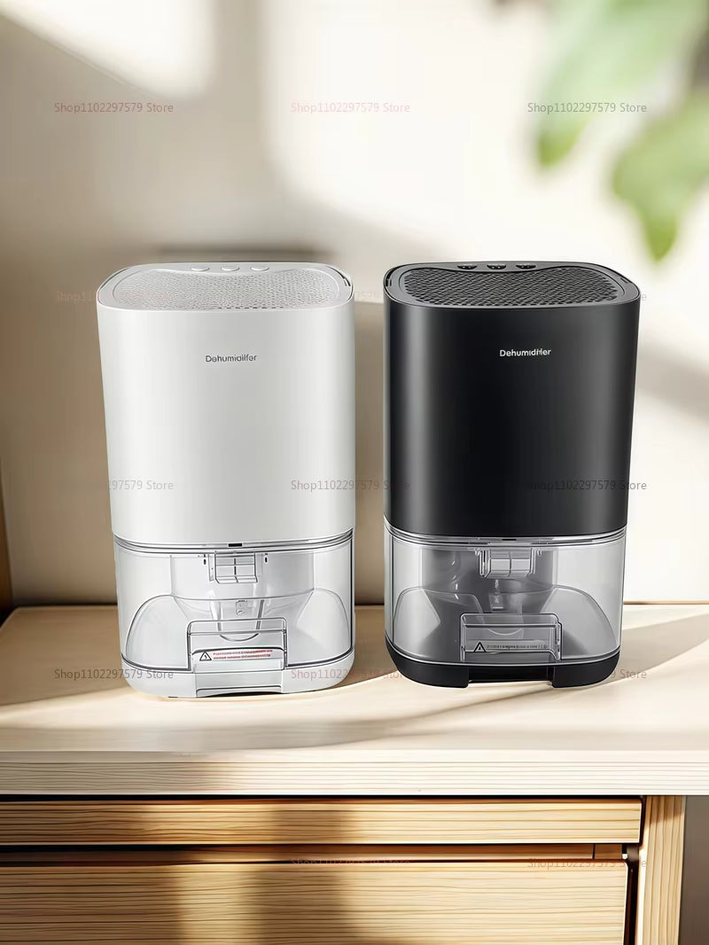 Portable Air Dehumidifier with LED Display & Washable Filter