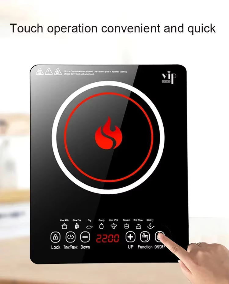 2200W Electric Touch Induction Cooker