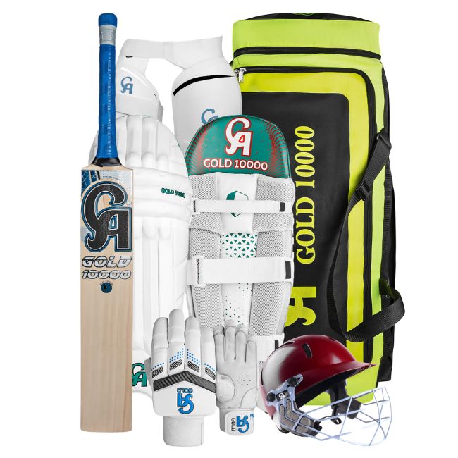 CA Gold 10000 Cricket Kit – Premium Quality Kit for Competitive and Passionate Cricketers