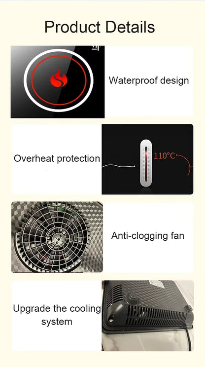 2200W Electric Touch Induction Cooker