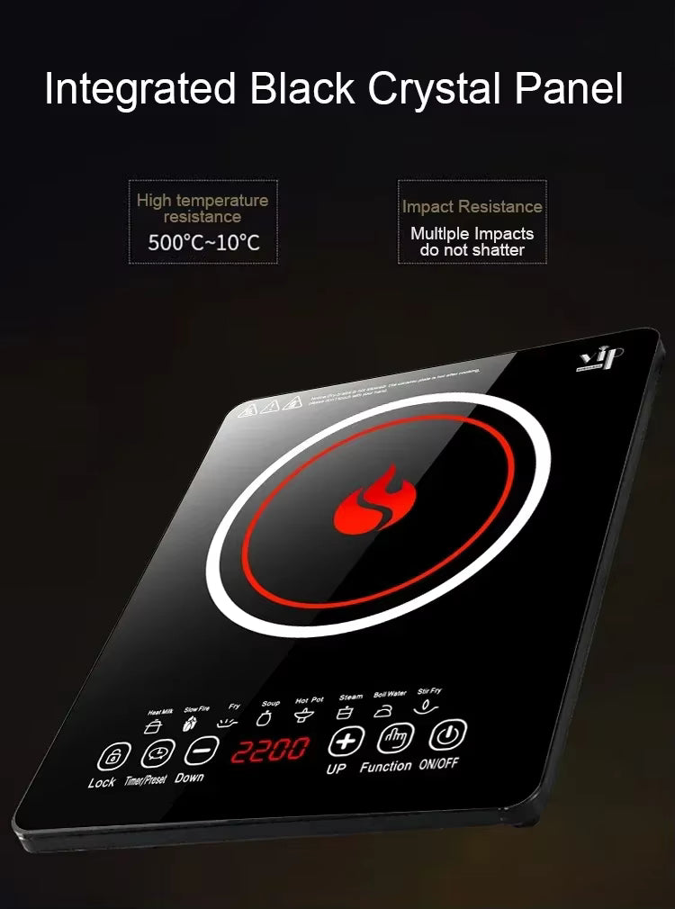 2200W Electric Touch Induction Cooker