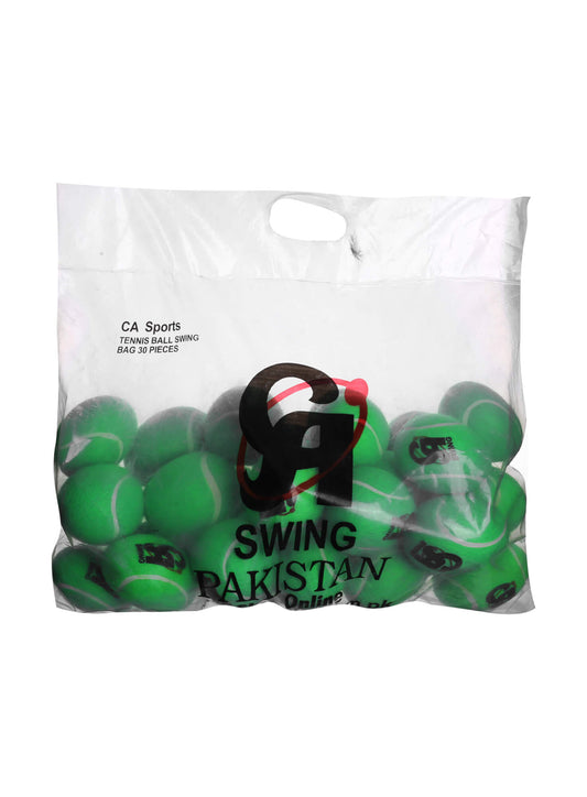 CA SWING (Pack of 30) Felt Rubber Balls