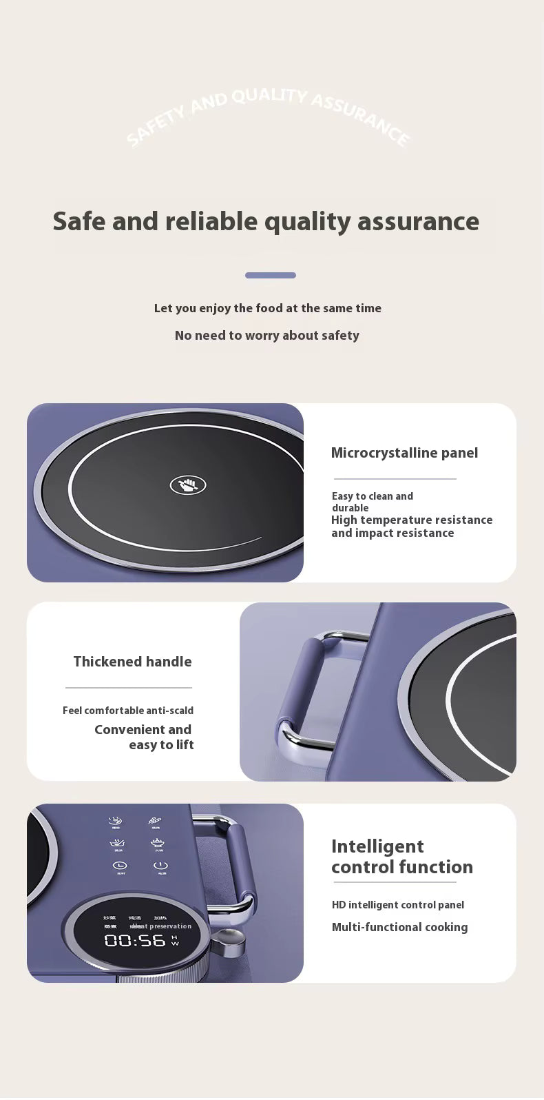 3500W Multi-function Electric Ceramic Stove