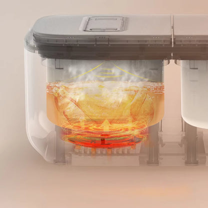 mart Multi-function Rice Cooker, Home 2.5 Liter + 2.5 Liter 1-4 Person Double Air Bag Rice Cooker