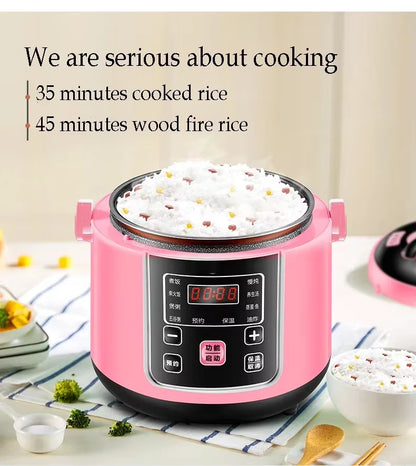 2L Smart Electric Rice Cooker Intelligent Automatic