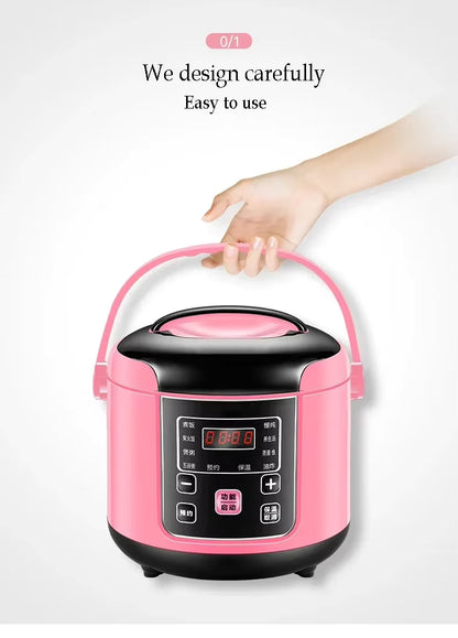 2L Smart Electric Rice Cooker Intelligent Automatic