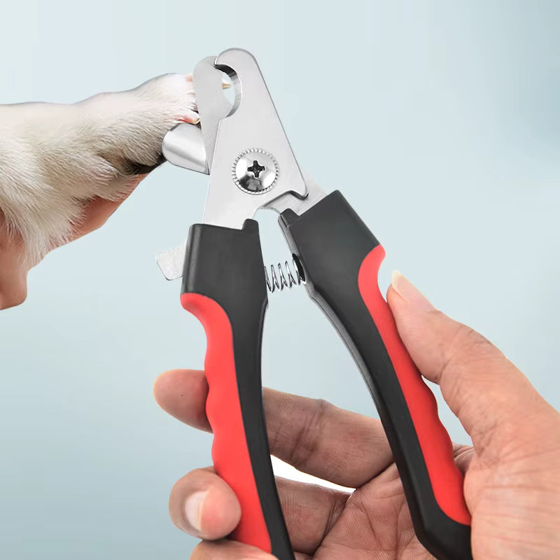 Pet Nail Clippers – Stainless Steel Trimmer for Dogs, Cats & Small Animals, Safe & Comfortable Grooming Tool
