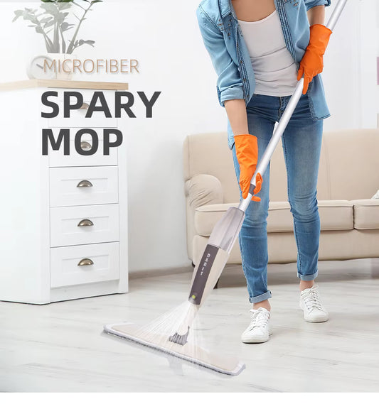 Spray Mop Broom Set Magic Flat Mops for Floor Home Cleaning Tool