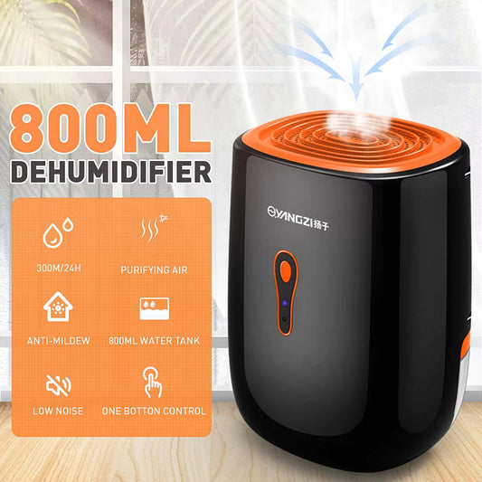 Dehumidifier 800ML 25W Low Noise Portable Dryer Anti-Mildew Purification Portable Cleaning Device Air Dryer Moisture