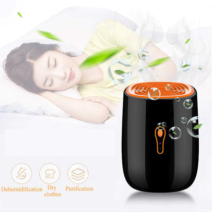 Dehumidifier 800ML 25W Low Noise Portable Dryer Anti-Mildew Purification Portable Cleaning Device Air Dryer Moisture