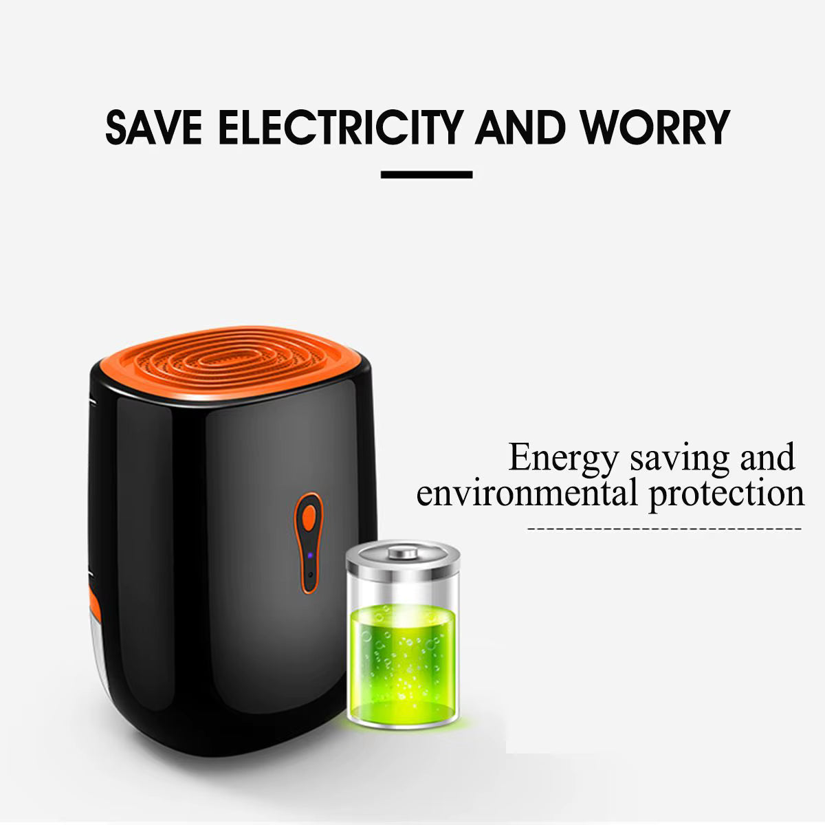 Dehumidifier 800ML 25W Low Noise Portable Dryer Anti-Mildew Purification Portable Cleaning Device Air Dryer Moisture