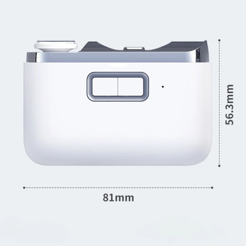 Electric Nail Clippers Automatic Manicure Trimmer With Light Adult & Baby Fingernail Toe Scissors Pedicure Polishing Nails Cutter