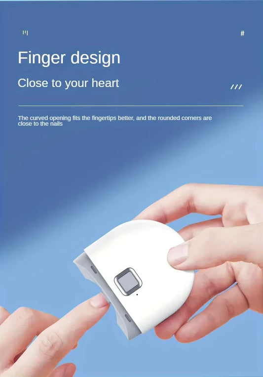 Nail Clippers Automatic Manicure Trimmer With Light Adult & Baby Fingernail Toe Scissors Pedicure Polishing Nails Cutter Tools