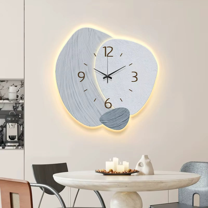 LED Light Wall Clock – 30cm Luminous Quartz Wall Clock,