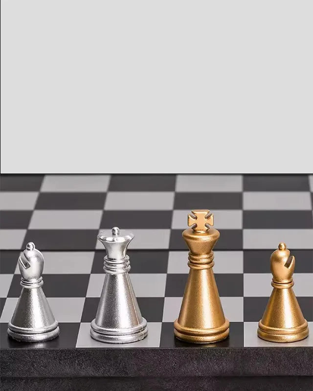 Large Size Portable Magnetic Chess Set for Kids and Adults