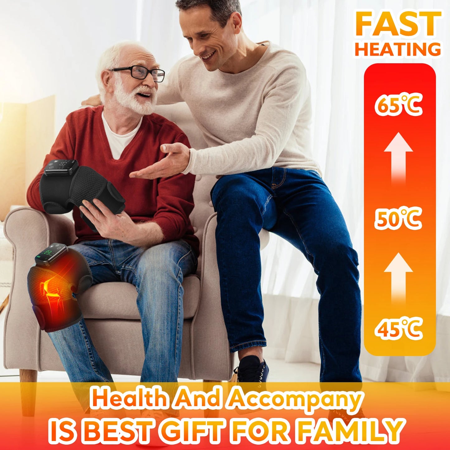 Purilite Select – 3-in-1 Wireless Heated Massager