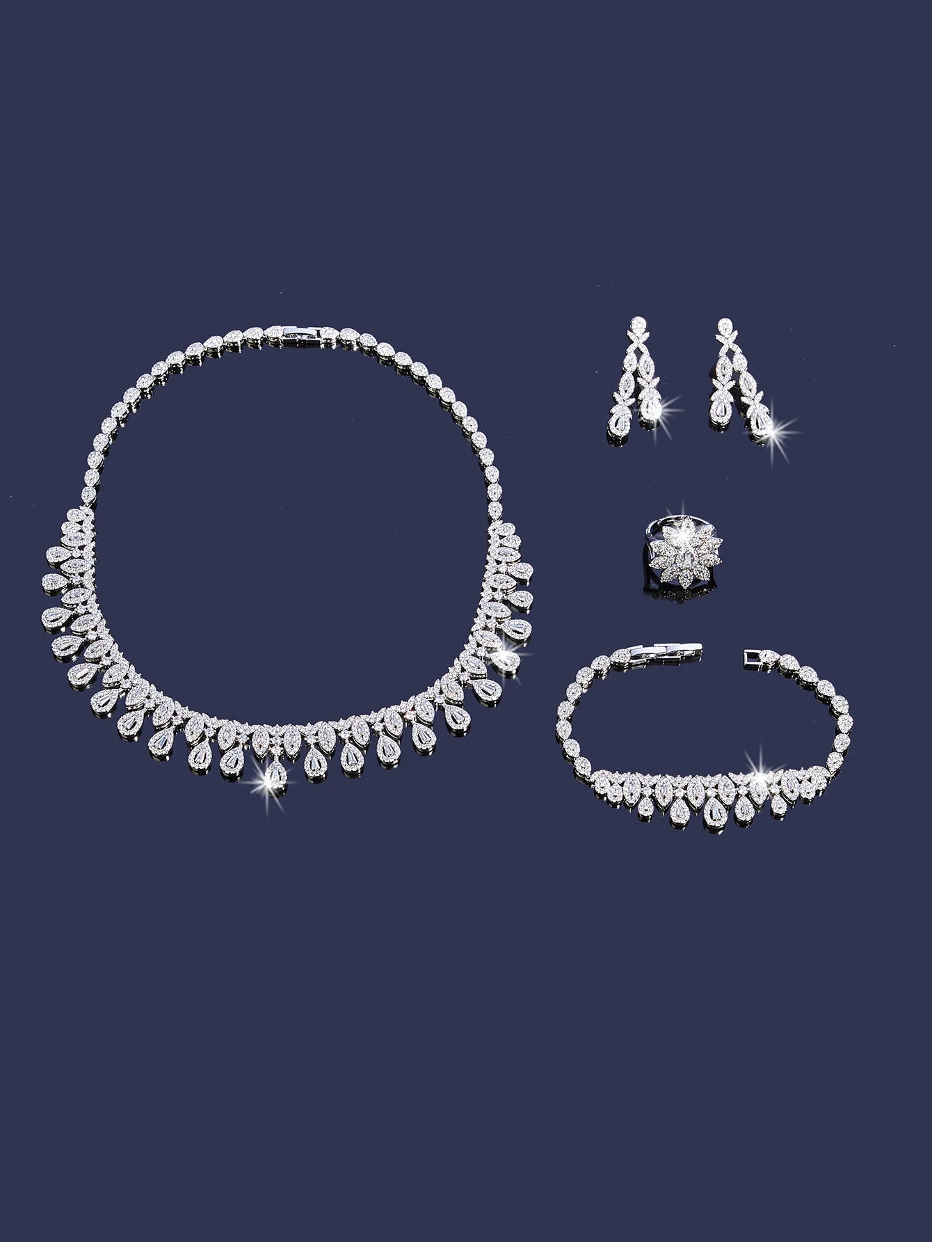 Purilite Select – 2025 Elegant Dubai Bridal Jewelry Set