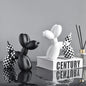 Purilite Select – Black & White Balloon Dog Decoration
