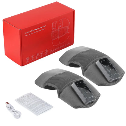 Purilite Select – Smart Knee Heating Pad | Thermal Massager 5 Heat Levels + 3 Vibration Modes with USB Rechargeable Battery