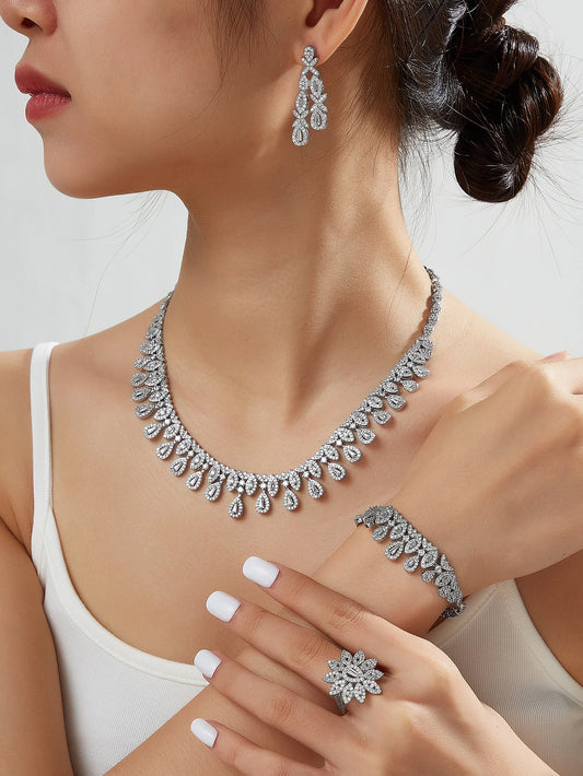 Purilite Select – 2025 Elegant Dubai Bridal Jewelry Set