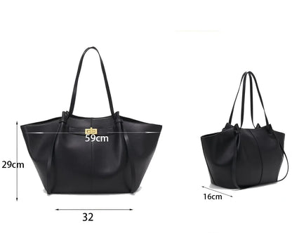 Purilite Select – Large Capacity Trapeze Shoulder Bag for Women